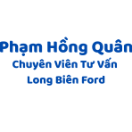 Phạm Hồng Quân – Chuyên Viên Tư Vấn Xe Ford – 0989 62 9999